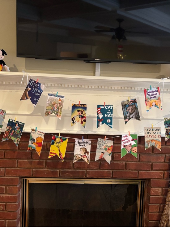 Other - Classic Storybook Banner Garland - Multicolor Children's Party - Baby Shower